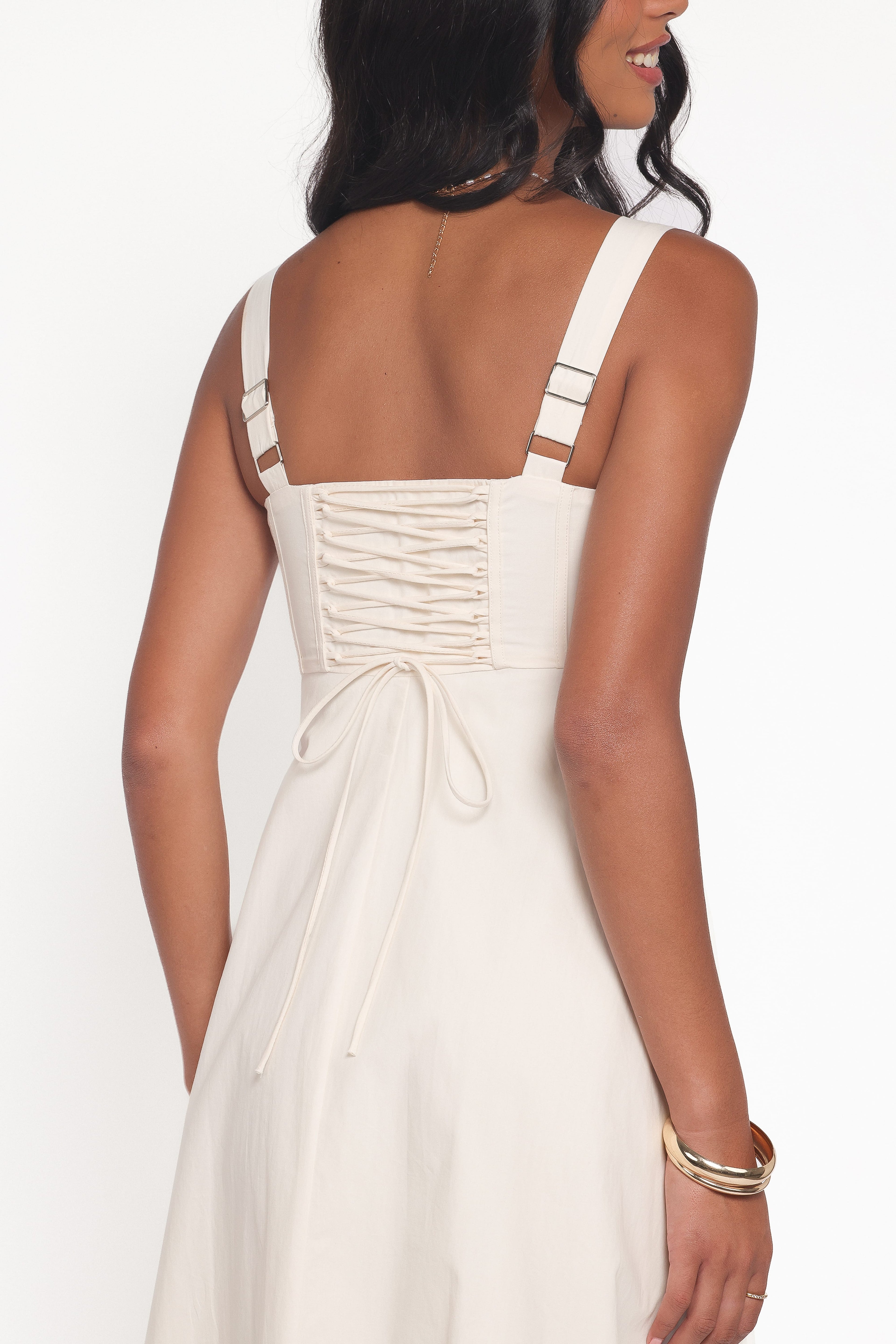 Cosima Midi Dress - Cream