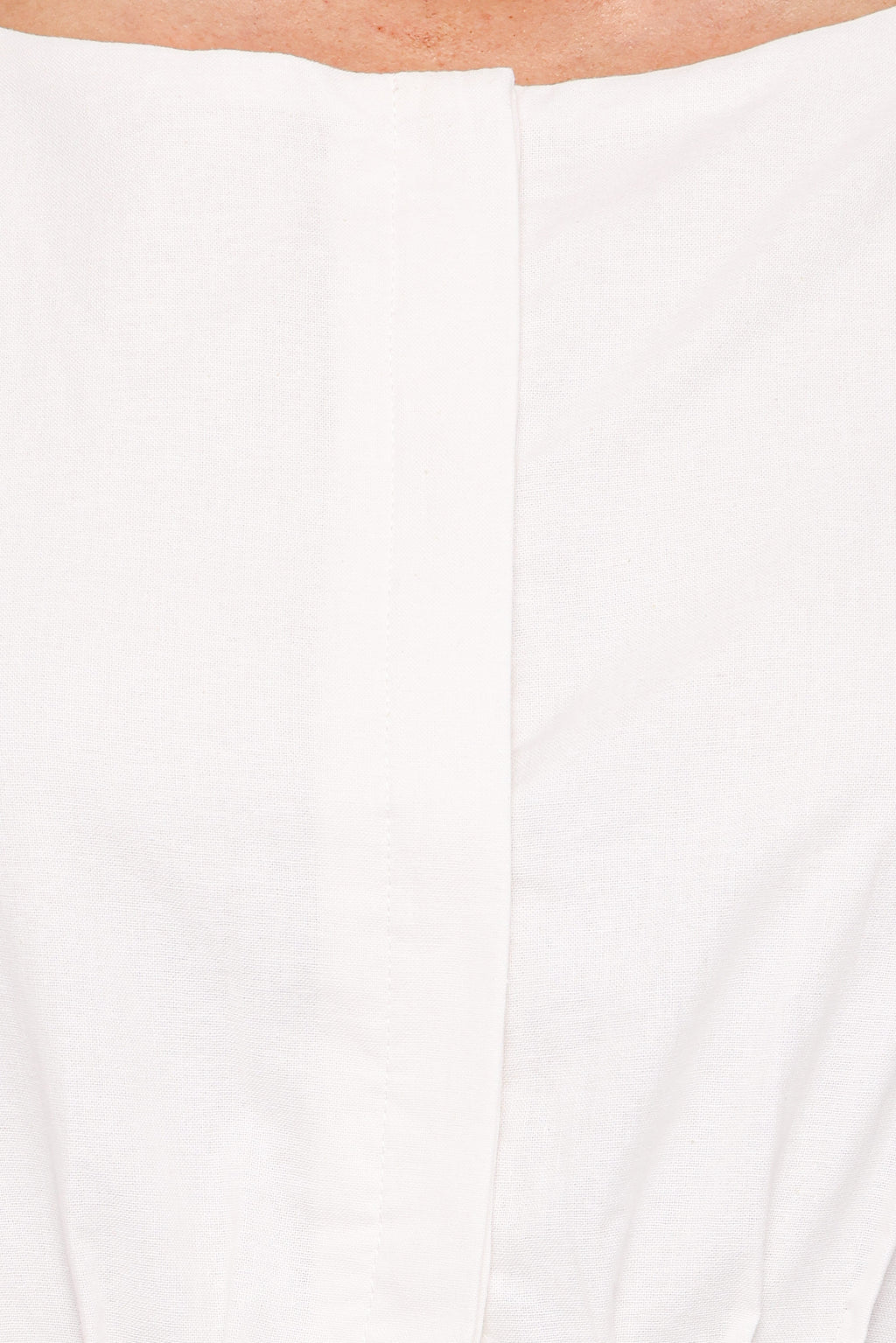 Prunella Midi Dress - White