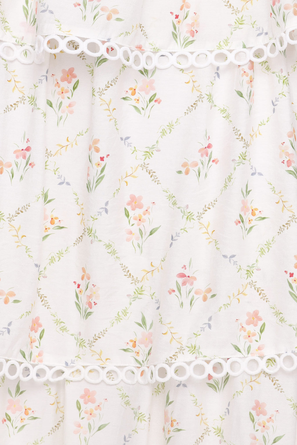Chapel Maxi Dress - White Vintage Floral