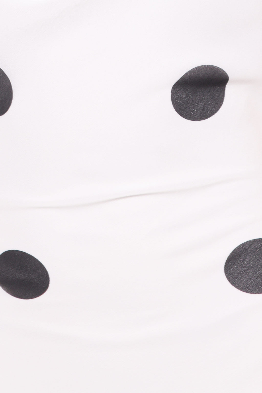 Collette Maxi Dress - White Polka Dot