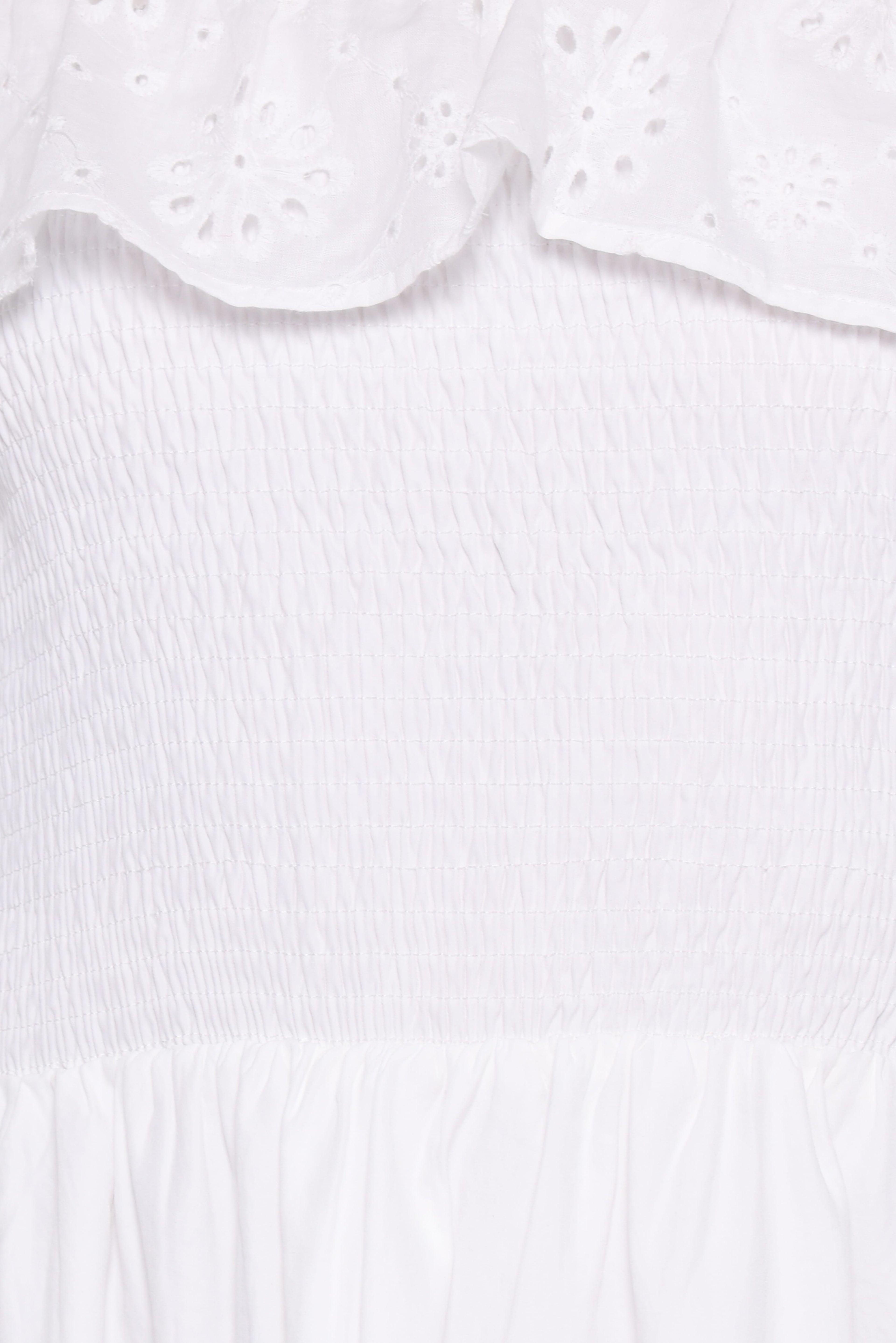 Gilbert Strapless Maxi Dress - White