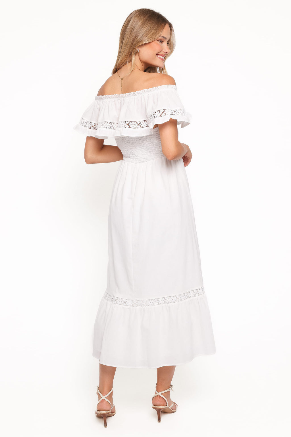 Janelle Dress - White