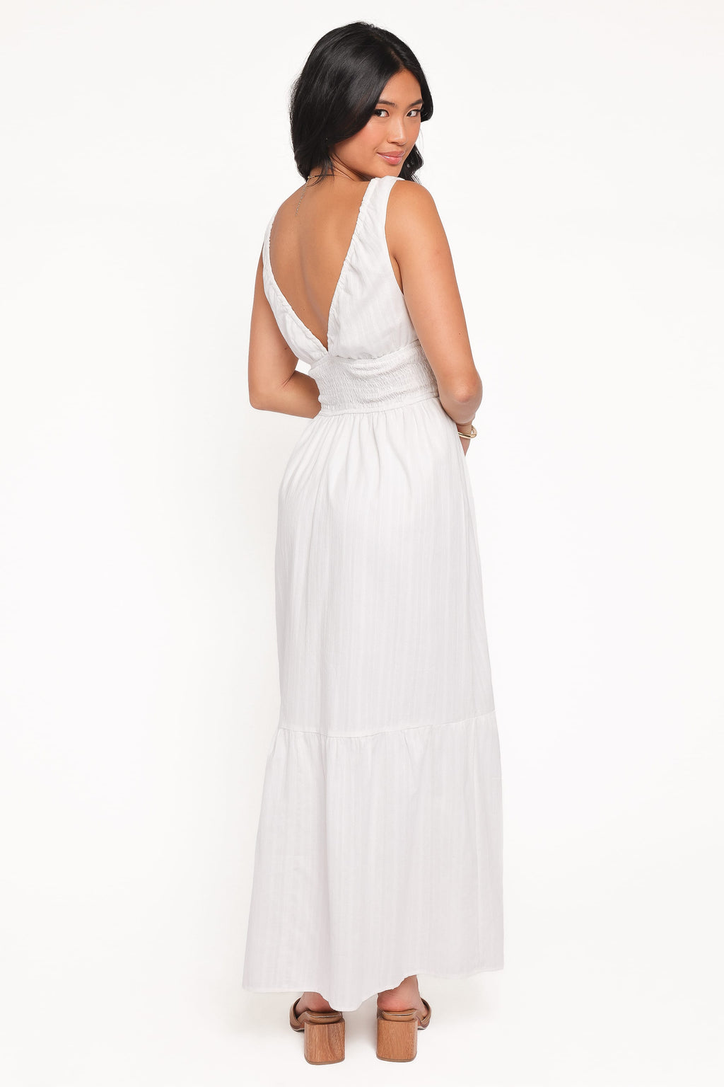 Kayden Maxi Dress - White